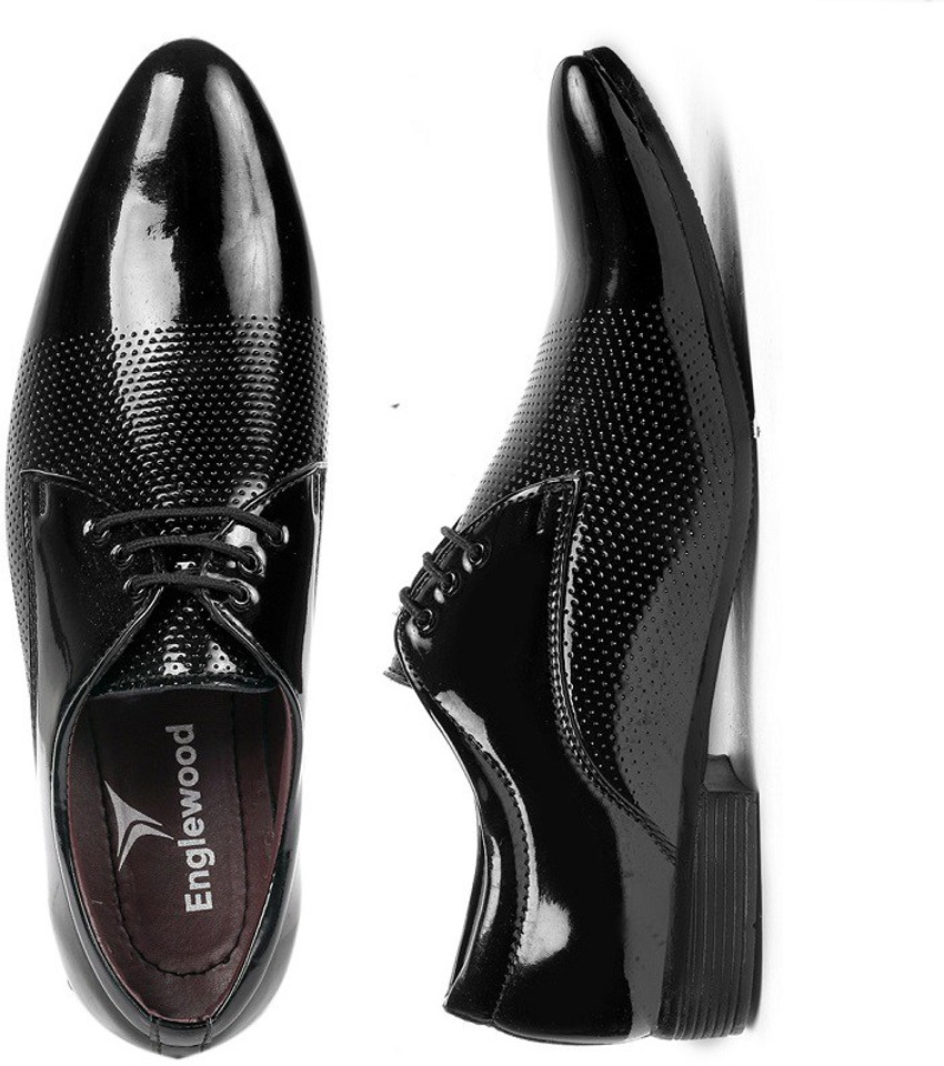 Party wear shoes black shining clearance