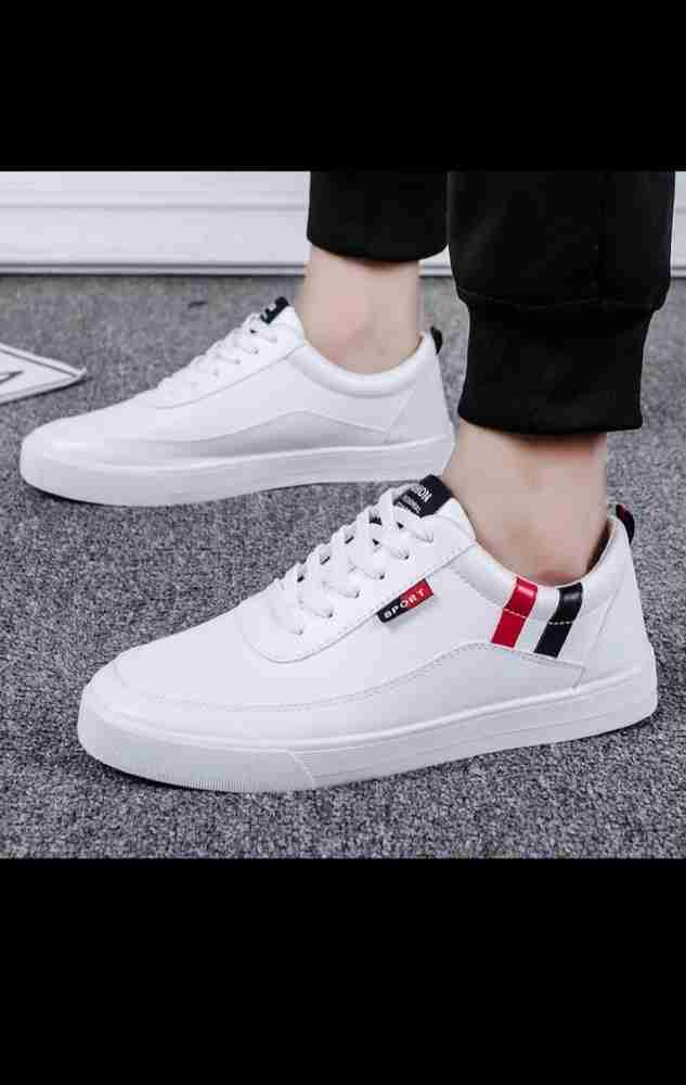 Bulky white sneakers sales