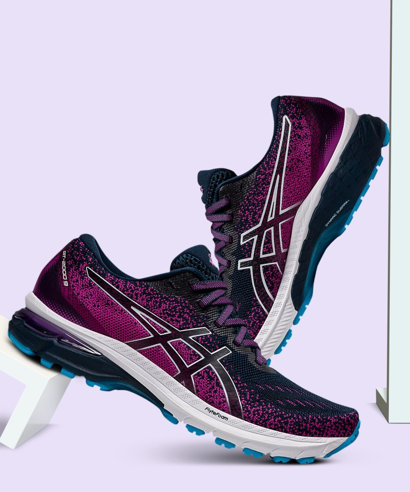 Asics GT 2000 9 Knit Standard Running Shoes For Women Buy Asics