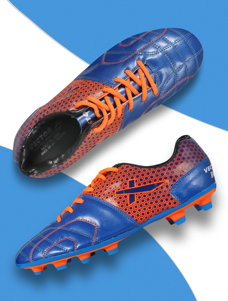 VECTOR X Breeze Football Shoes For Men Buy Blue Orange Color