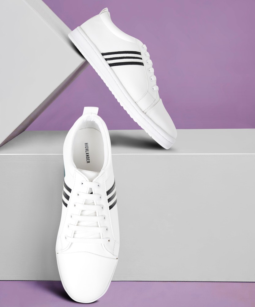 Online store white sneakers