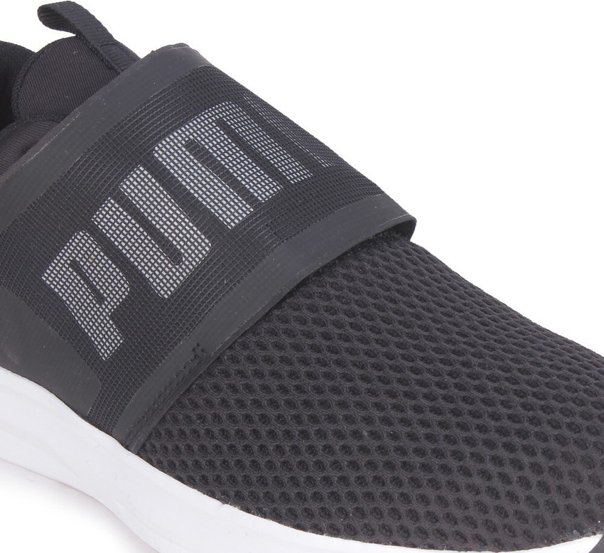 PUMA Enzo Strap Wn s Running Shoes For Women Buy Puma Black Puma White Color PUMA Enzo Strap Wn s Running Shoes For Women Online at Best Price Shop Online for Footwears in
