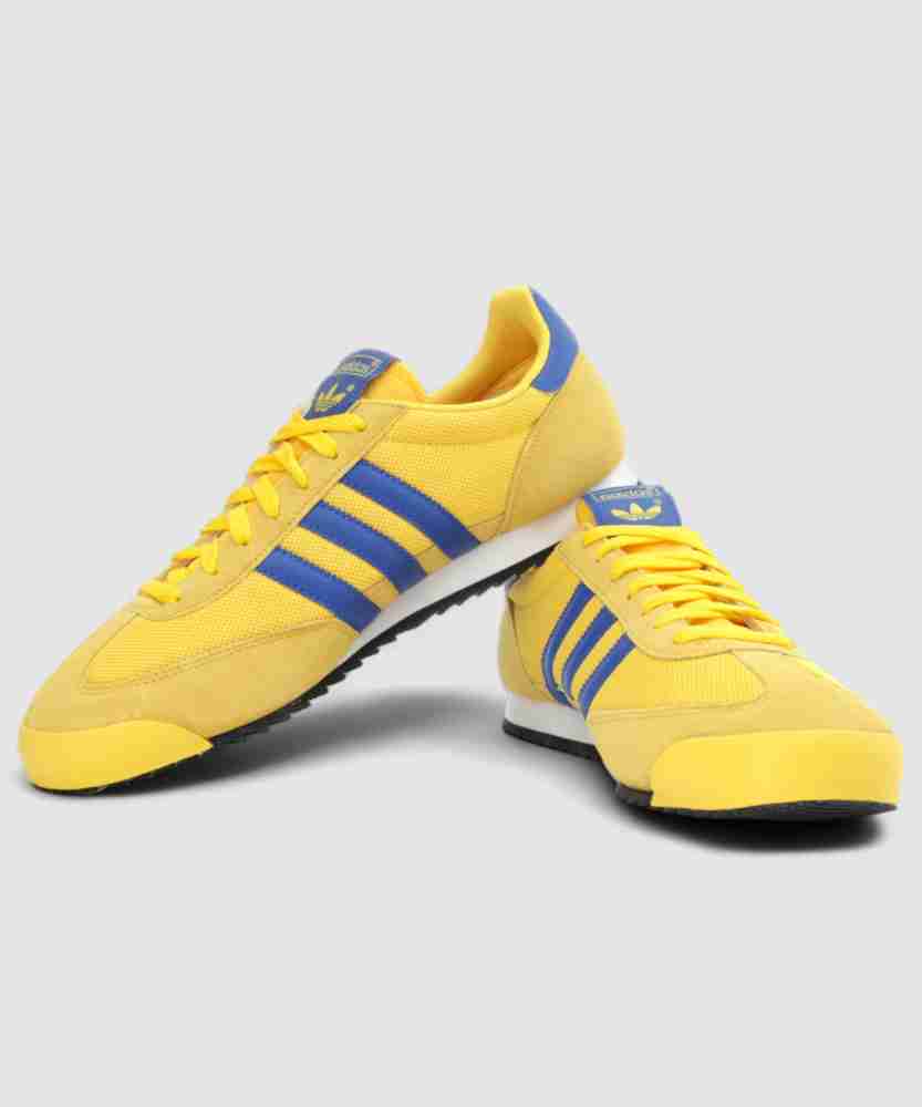 Adidas dragon yellow blue on sale