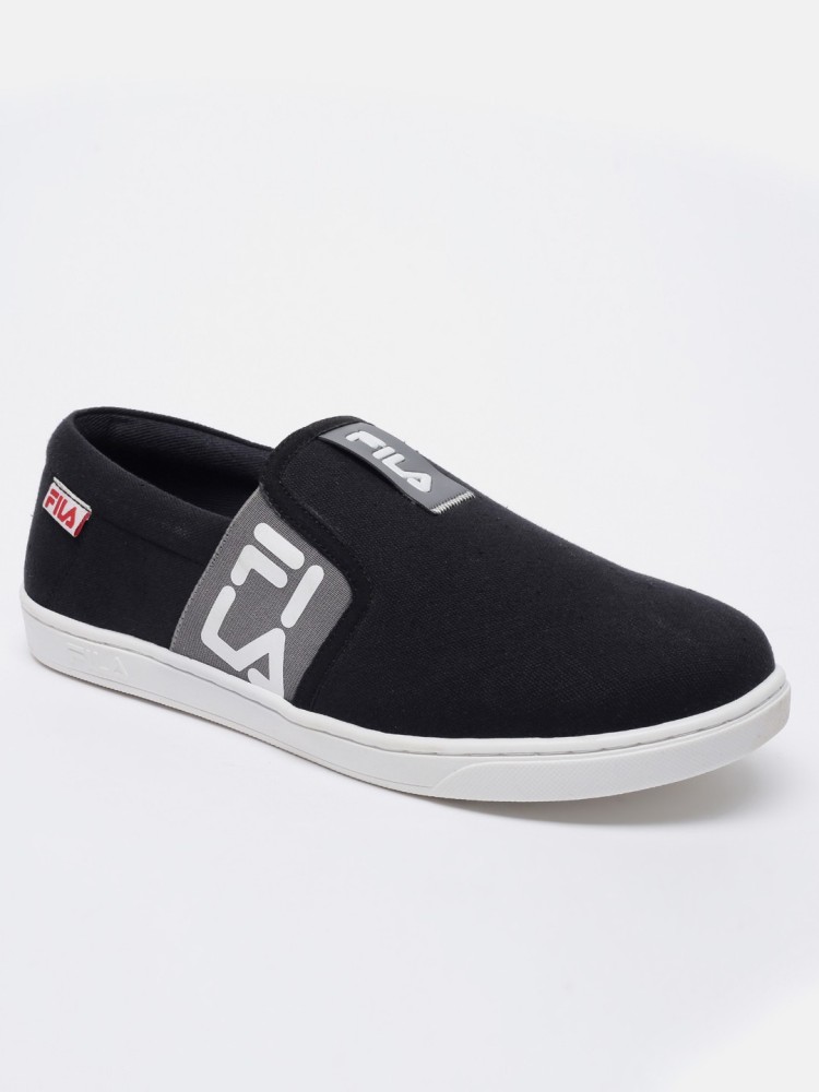 Canvas top fila shoes