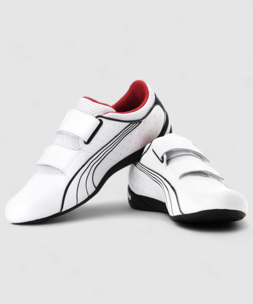 PUMA BMW MS Nyter 2 Velcro Sneakers For Men Buy White Bmw Team Blue Color PUMA BMW MS Nyter 2 Velcro Sneakers For Men Online at Best Price Shop Online