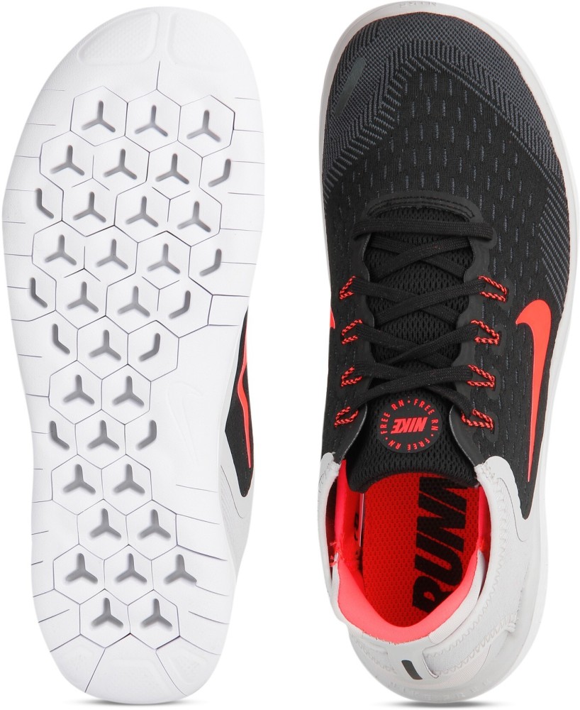 Nike free rn 2018 black/vast gray/white/total crimson hotsell