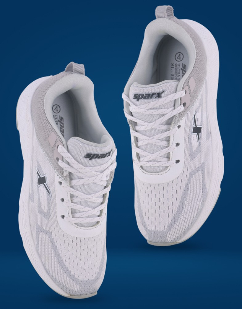 Sparx white sale shoes flipkart