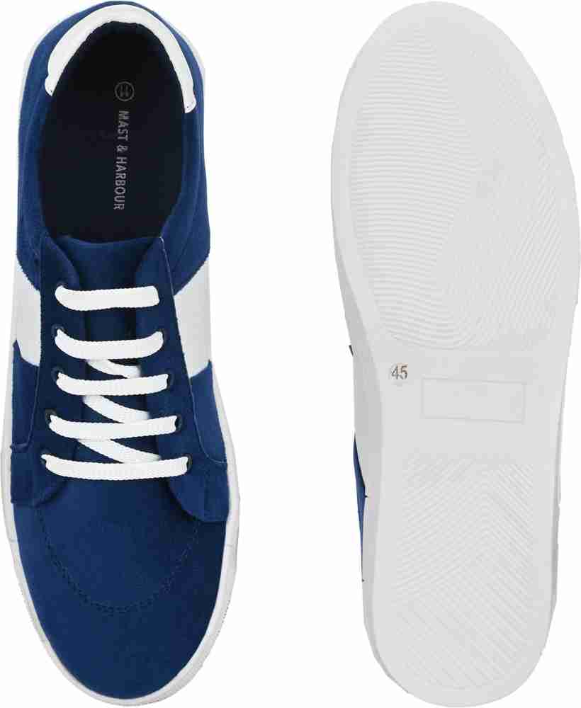 Mast and harbour deals navy blue sneakers