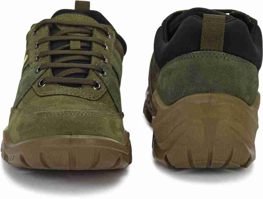 Woodland shoes olive on sale green