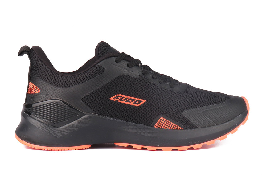 Mens black and orange tennis shoes discount