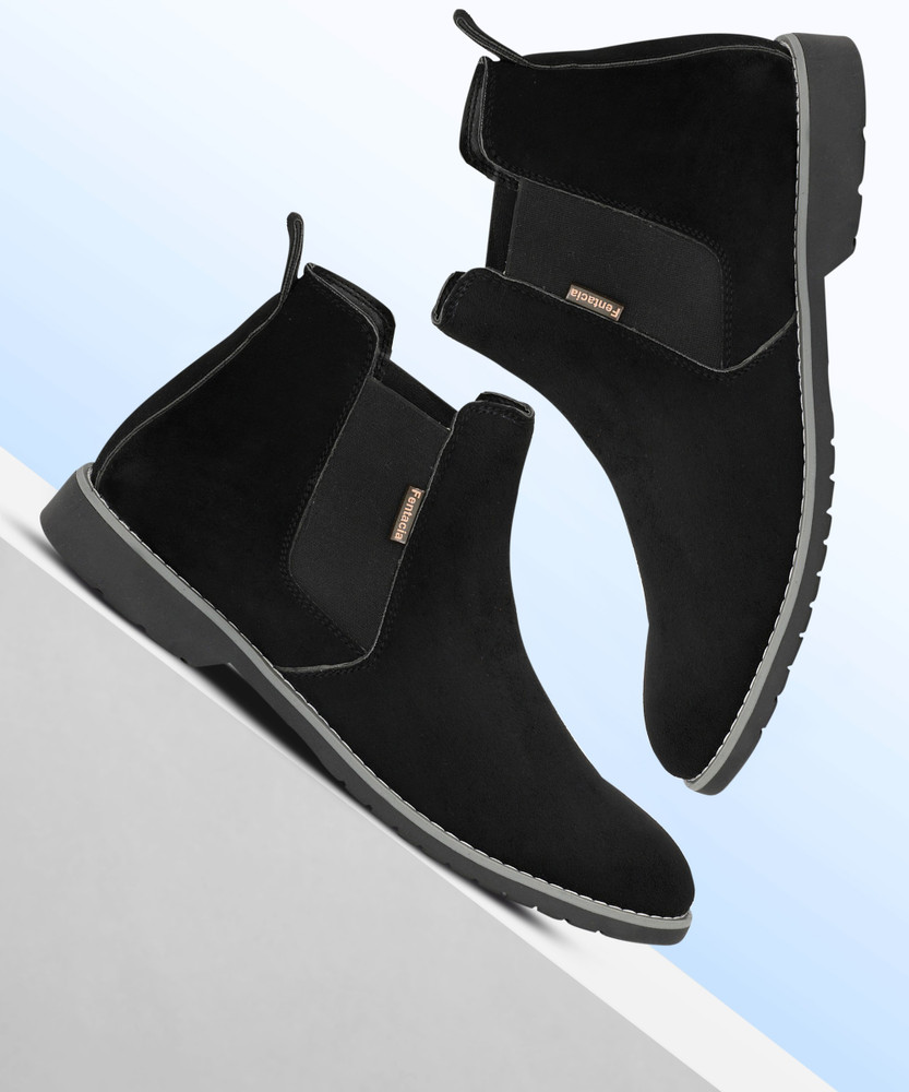 FENTACIA Chelsea Boots For Men