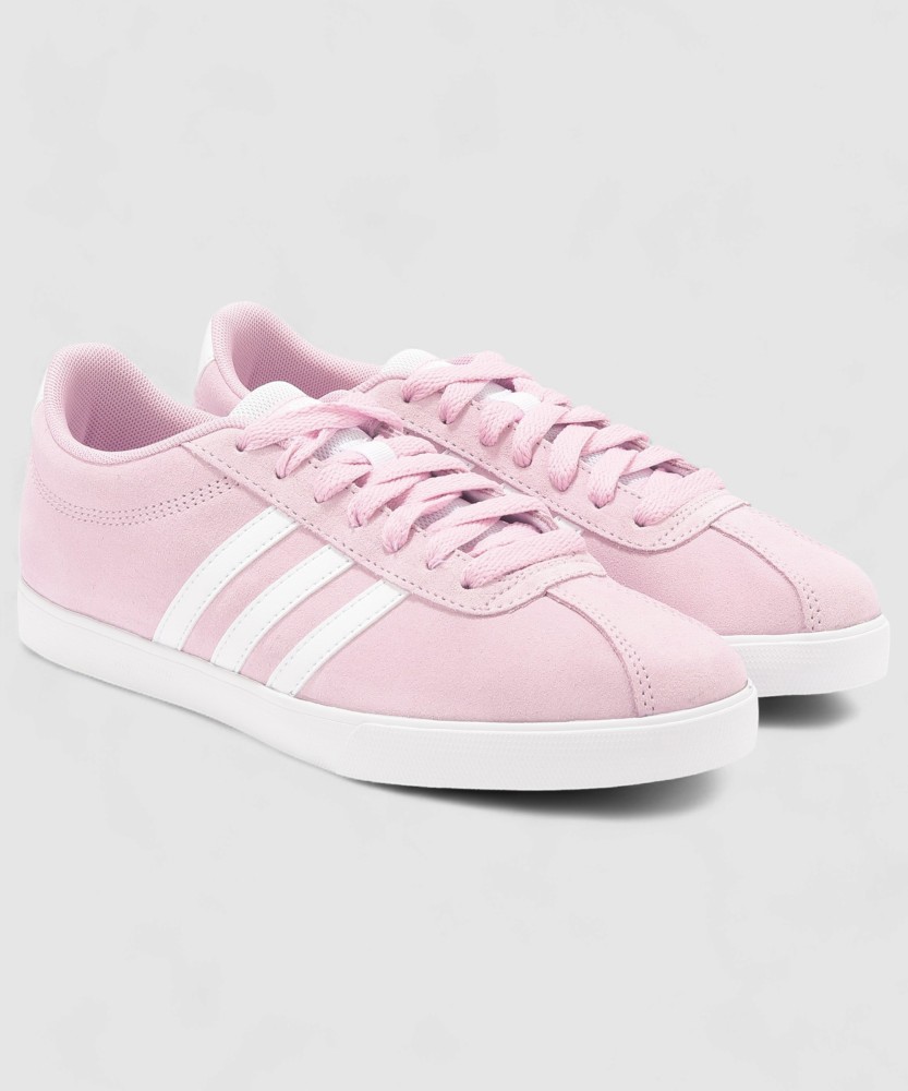 ADIDAS COURTSET Tennis Shoes For Women Buy Pink Color ADIDAS COURTSET Tennis Shoes For Women Online at Best Price Shop Online for Footwears in India Flipkart