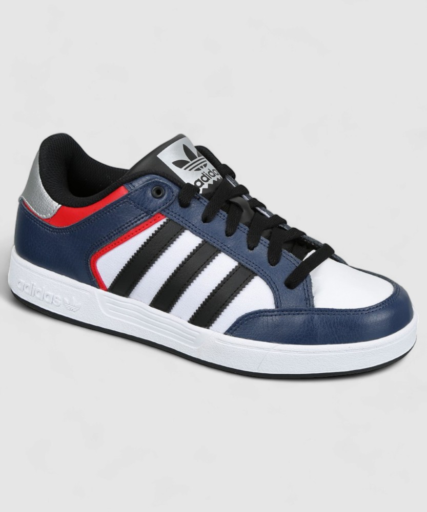 Adidas originals men white varial low skateboarding shoes best sale