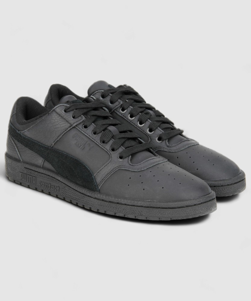 PUMA Sky II Lo Color Blocked Lthr Sneakers For Men Buy Puma Black Puma Black Color PUMA Sky II Lo Color Blocked Lthr Sneakers For Men Online at Best Price Shop