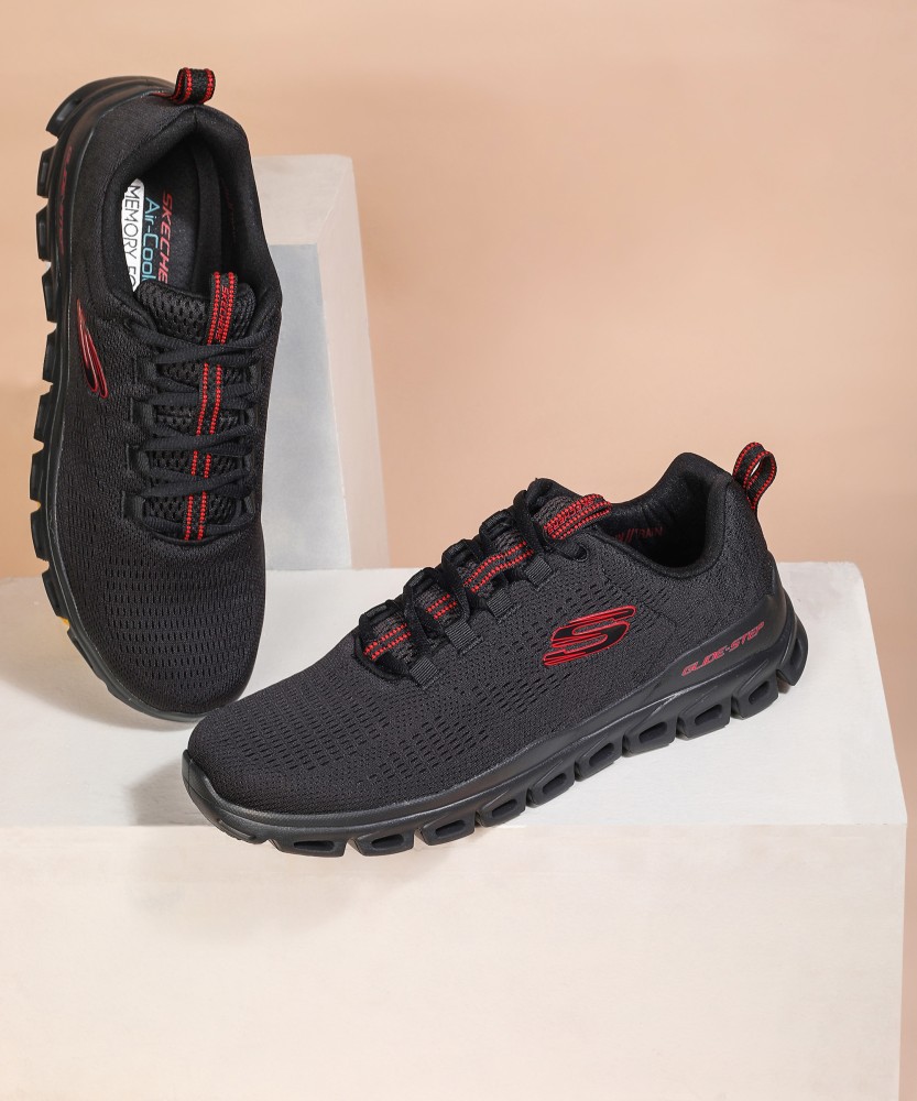 Skechers black shoes price in clearance india