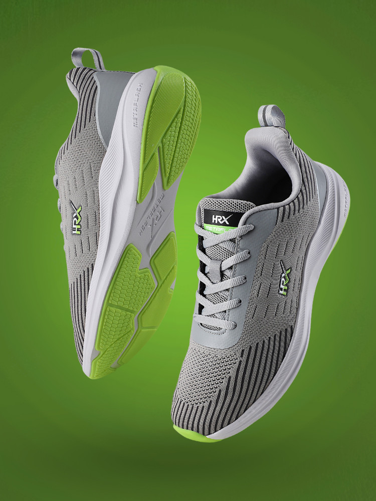Hrx men grey running shoes online