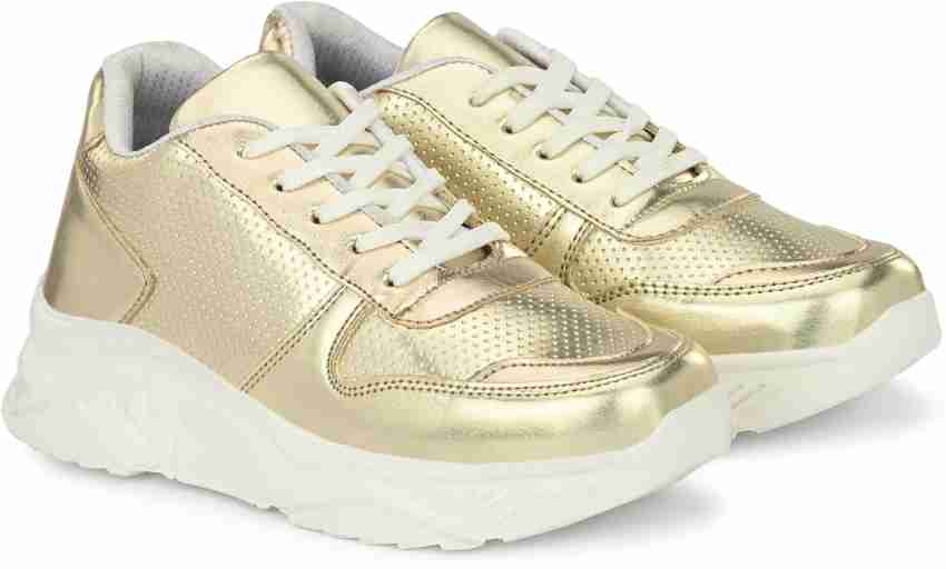 Gold sneakers for on sale girl