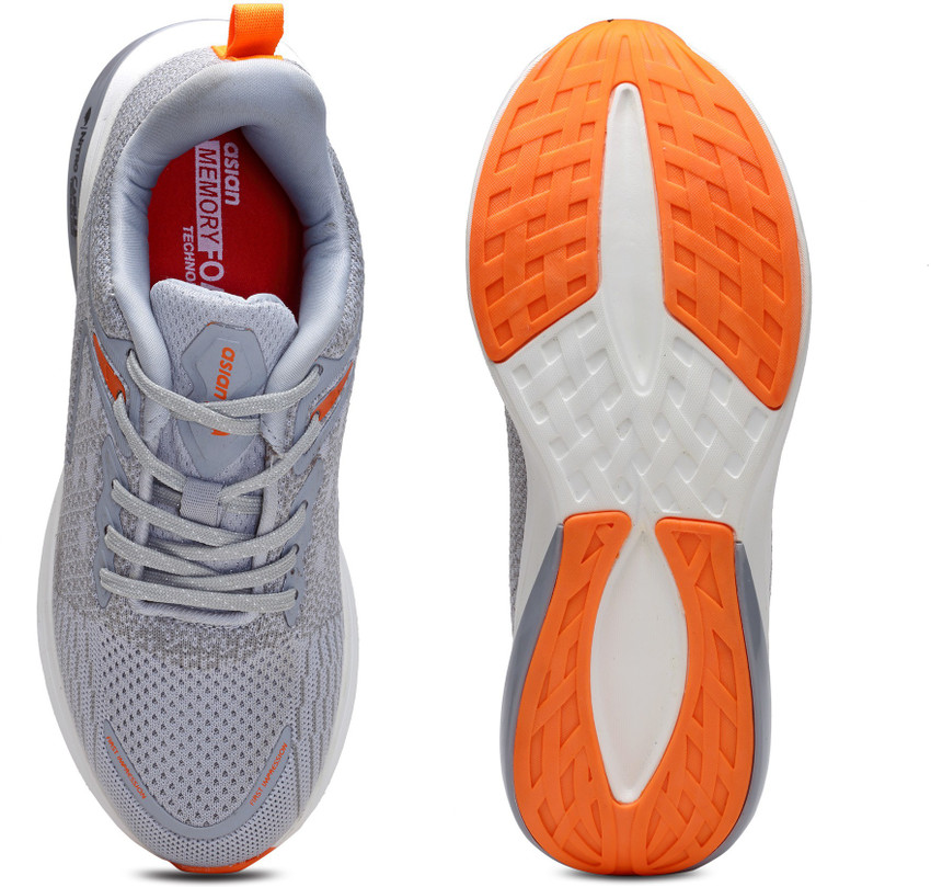 asian Impression Light grey Sports Casual Walking Gym Stylish