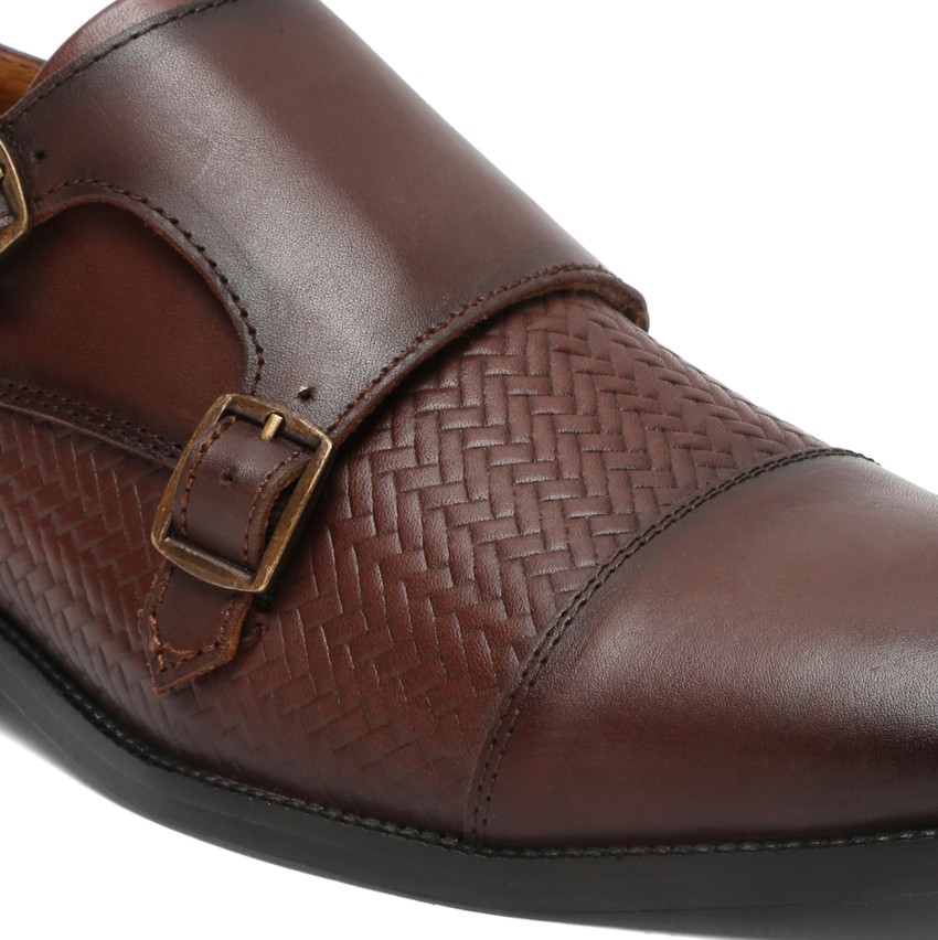 .com, LOUIS STITCH Men's Federal Blue Italian Monks Shoes Handmade  Stylish Leather Shoes for Men (Britain WEDMBU) - 6 UK - 7 US