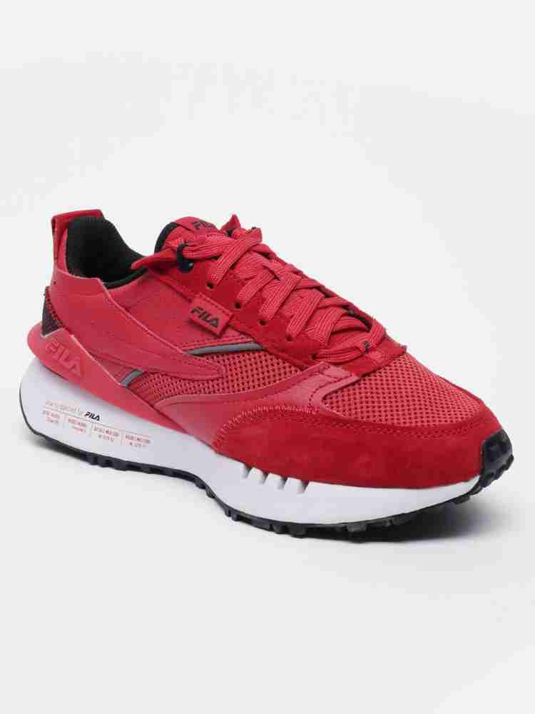 Fila shoes for men on sale red