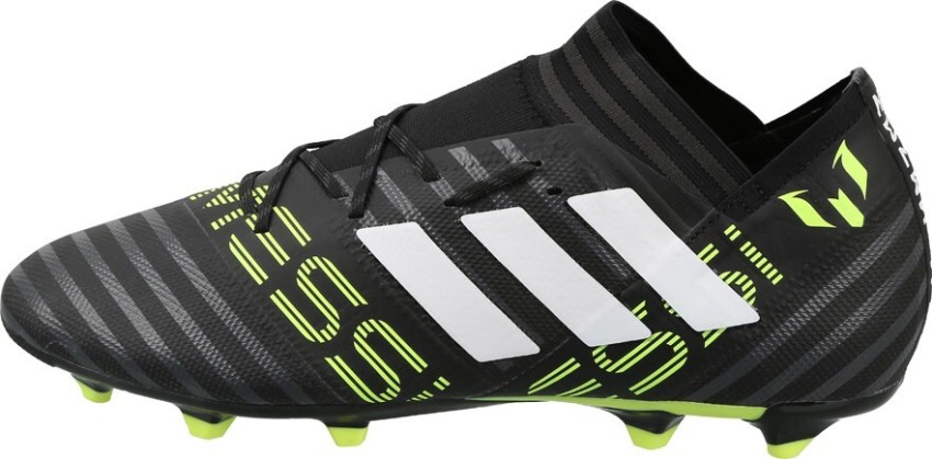 ADIDAS NEMEZIZ MESSI 17.2 FG Football Shoes For Men Buy CBLACK FTWWHT SYELLO Color ADIDAS NEMEZIZ MESSI 17.2 FG Football Shoes For Men Online at Best Price Shop Online for Footwears in