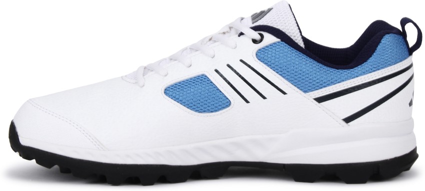 Adidas Mens Crihase Stud Cricket Shoes FTW White Pul Blue Aciyel