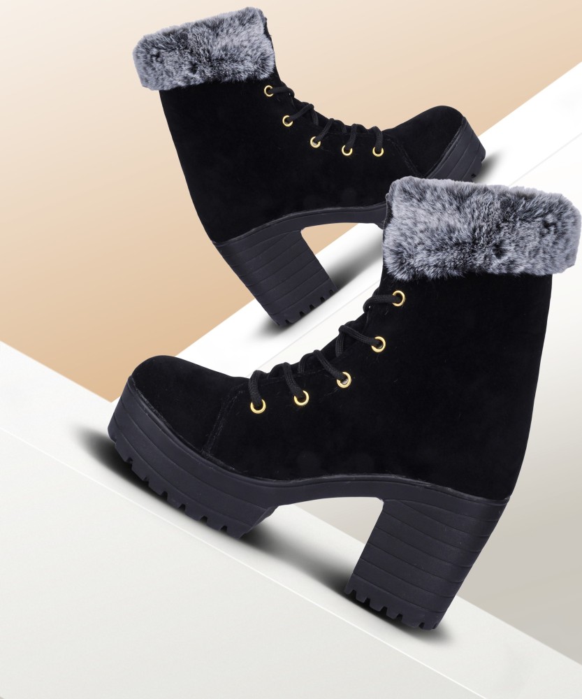 Flipkart women boots best sale