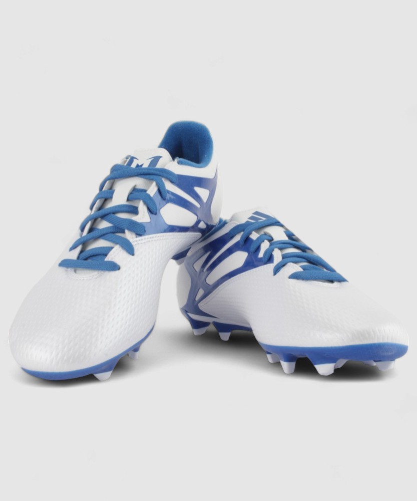 ADIDAS MESSI 15.3 FG AG Football Studs For Men Buy WHite BLUE BLACK Color ADIDAS MESSI 15.3 FG AG Football Studs For Men Online at Best Price Shop Online for Footwears in