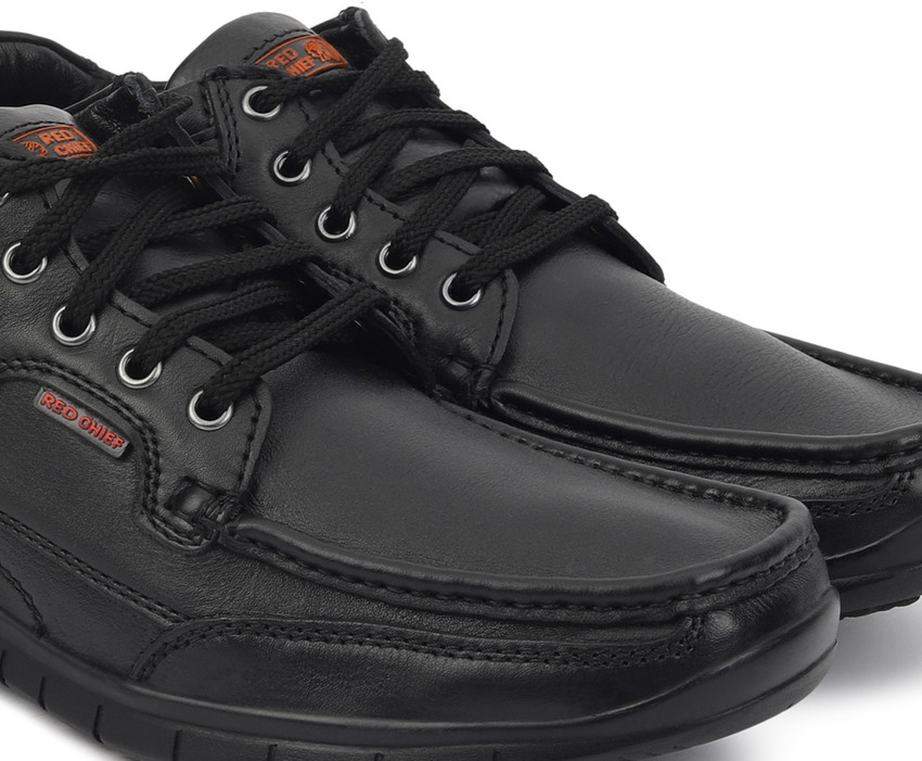 Red chief black shoes 2080 cheap