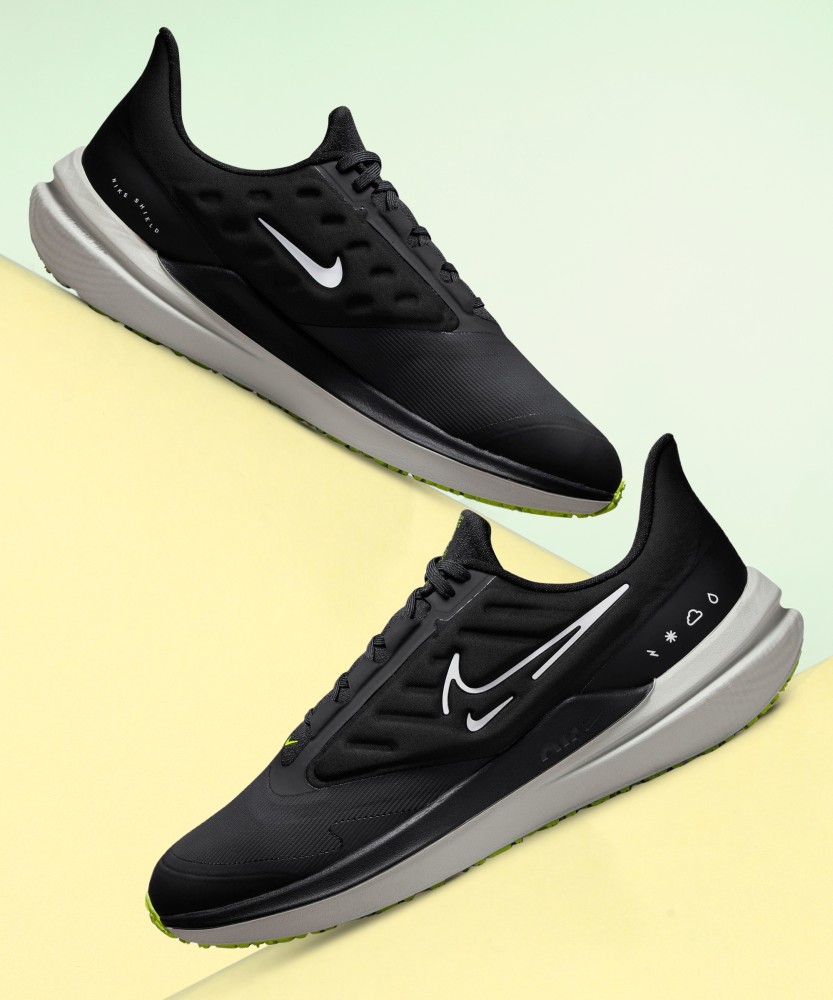 Men's nike shield running on sale shoes