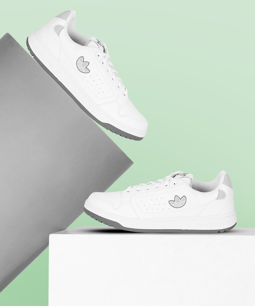 adidas originals ny 90 sneakers in white