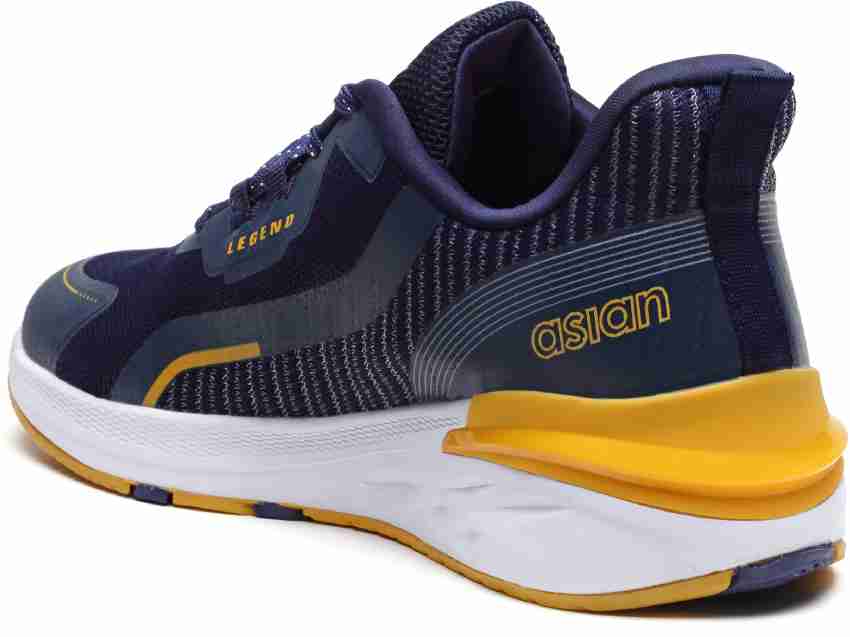 asian Molecule 02 Navy Sports Casual Running Walking Gym Trendy