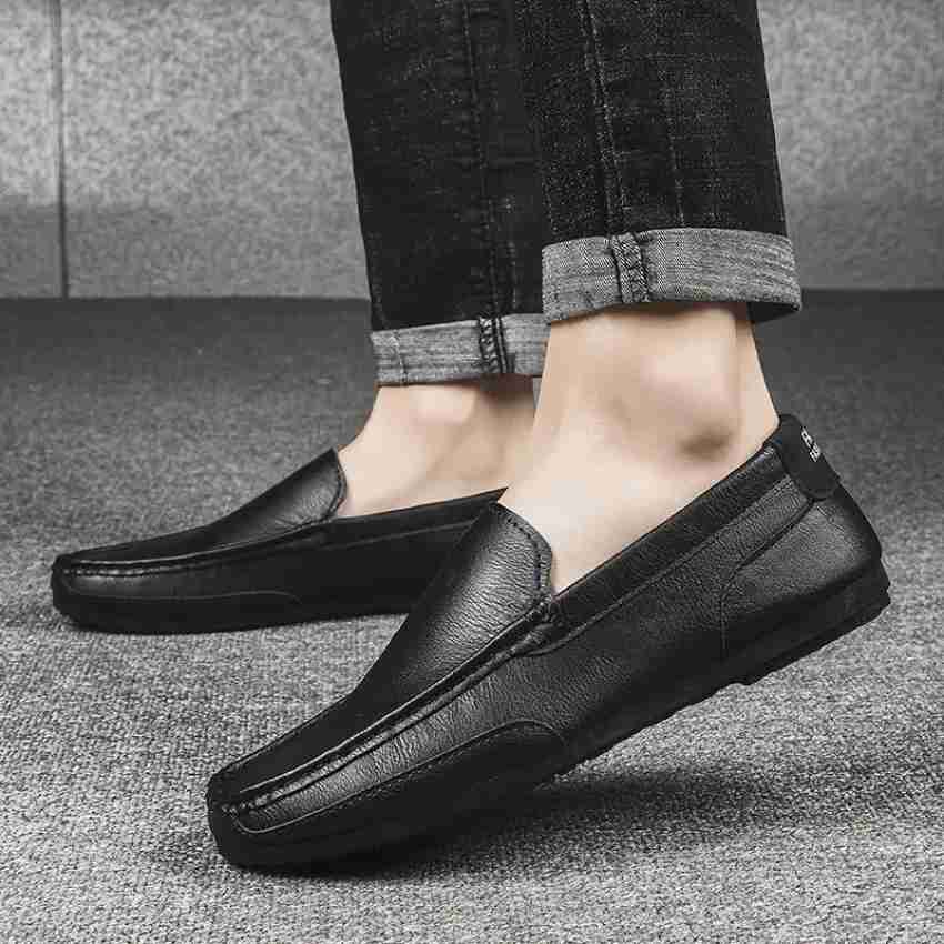 KANPROM Men's Pure Leather Formal Shoes For Office&partywear Loafers For  Men - Buy KANPROM Men's Pure Leather Formal Shoes For Office&partywear  Loafers For Men Online at Best Price - Shop Online for