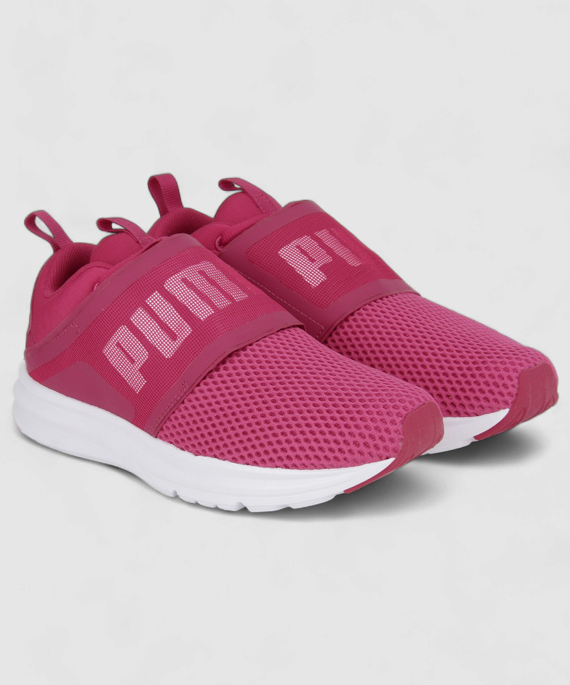 PUMA Enzo Strap Wn s Running Shoes For Women Buy Love Potion Puma White Color PUMA Enzo Strap Wn s Running Shoes For Women Online at Best Price Shop Online for Footwears in