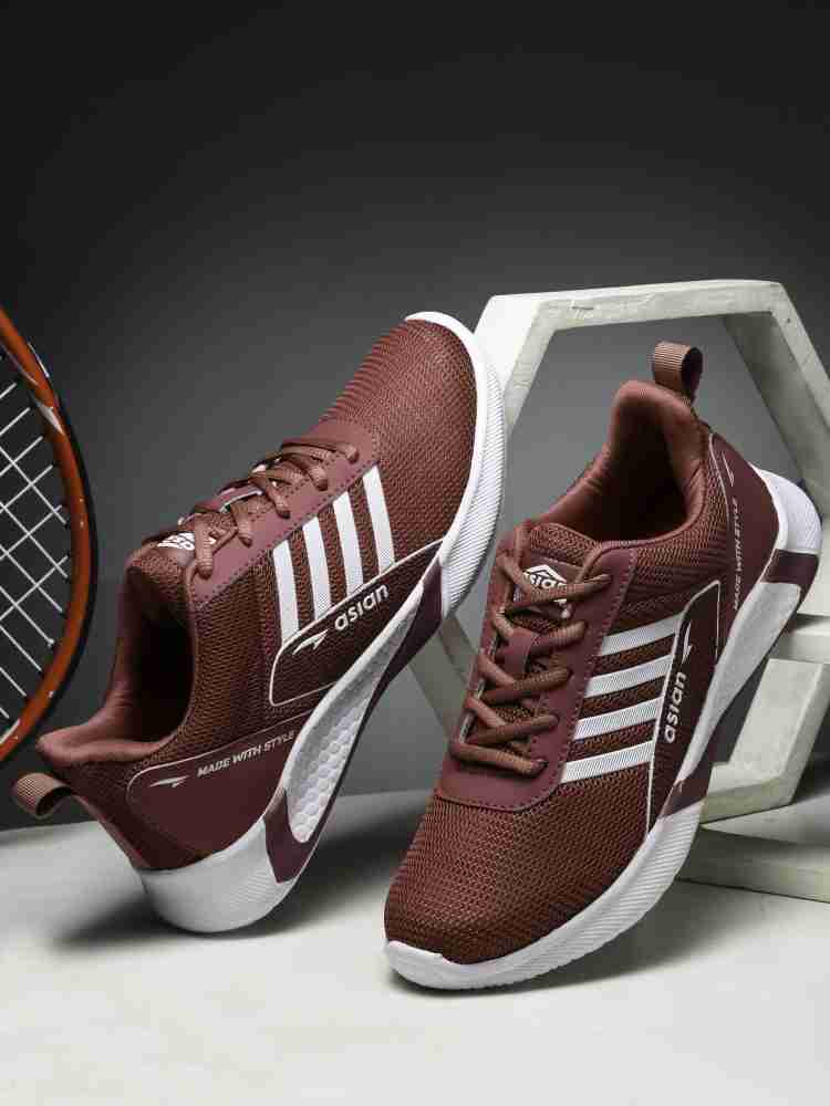 Maroon running shoes discount womens