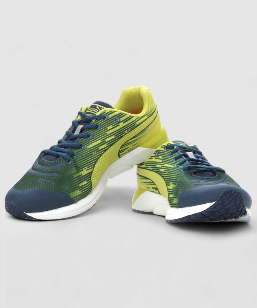 PUMA Faas 300 v4 Running Shoes For Men Buy poseidon sulphur spring white Color PUMA Faas 300 v4 Running Shoes For Men Online at Best Price Shop Online for Footwears in India