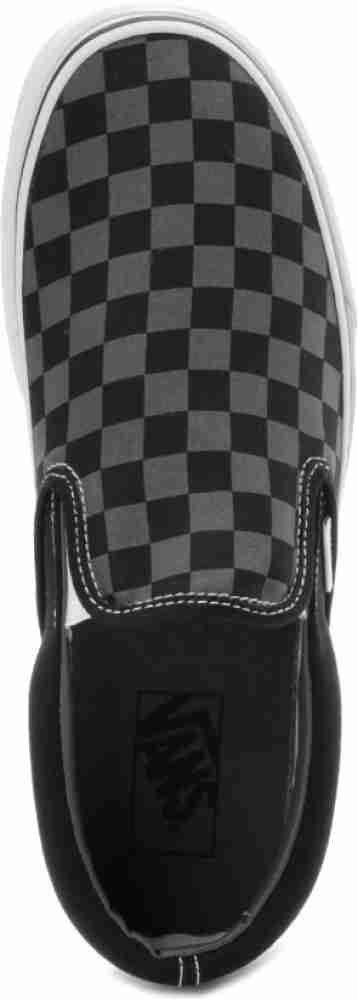 Vans Slip-On Black/White Checkerboard Shoes - Gordy's Bicycles