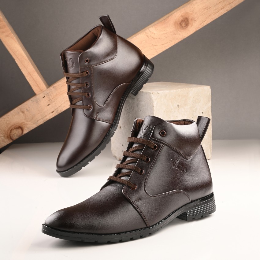 Mens formal boots online best sale