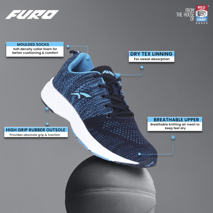 Buy White Sports Shoes for Men by Furo Sports By Red Chief Online | Ajio.com