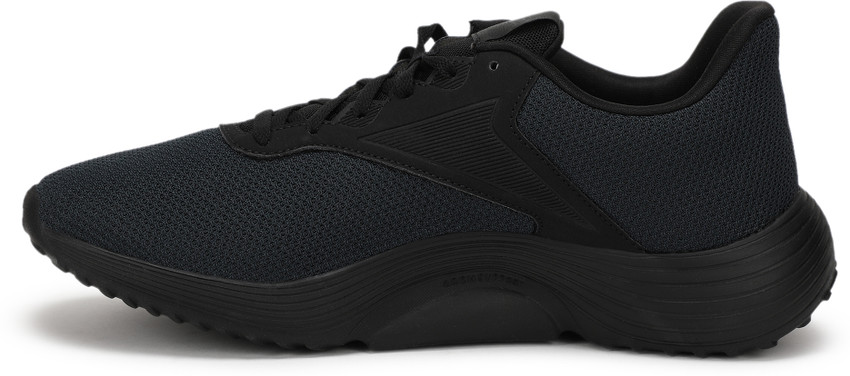 Reebok linea black running shoes clearance flipkart