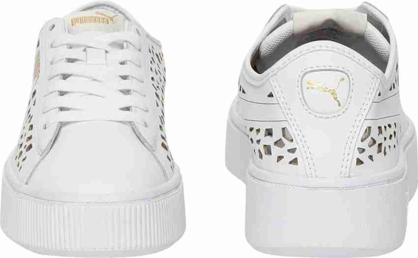 PUMA Vikky Stacked Laser Cut Sneakers For Women Buy PUMA Vikky