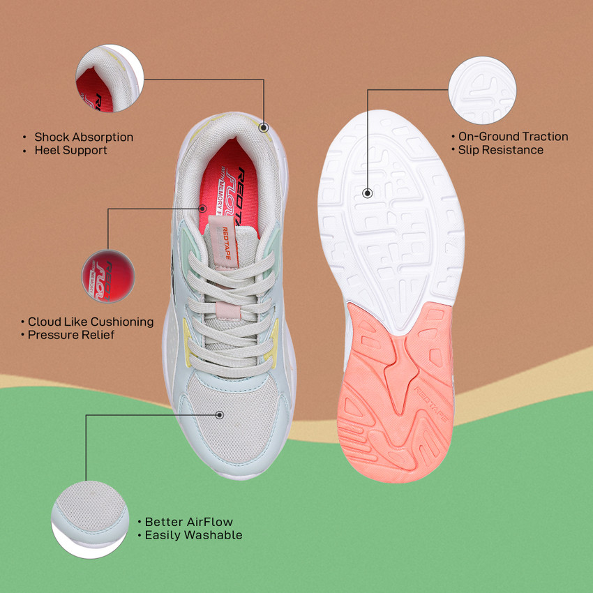 RED TAPE Lifestyle Sneaker Shoes for Women Soft Cushioned Insole