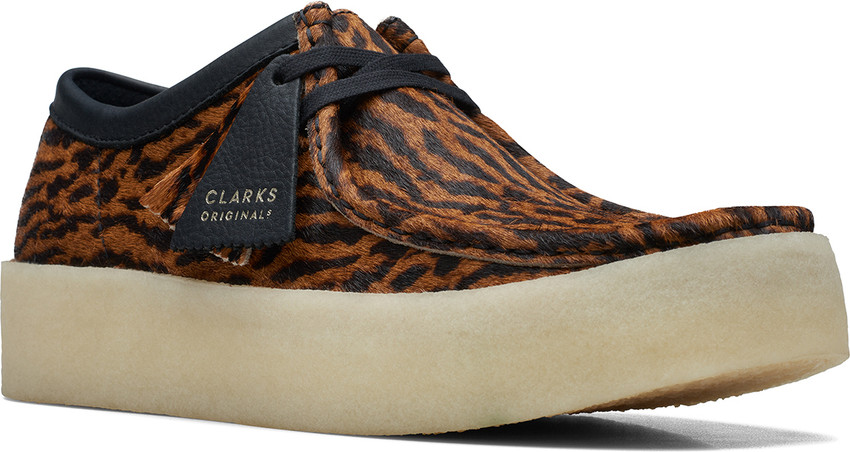 Clarks mens gold hot sale