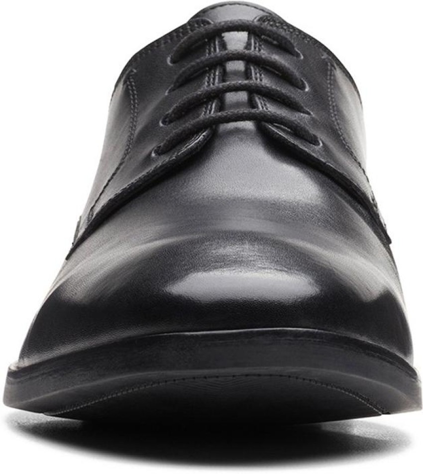 Clarks formal black on sale shoes