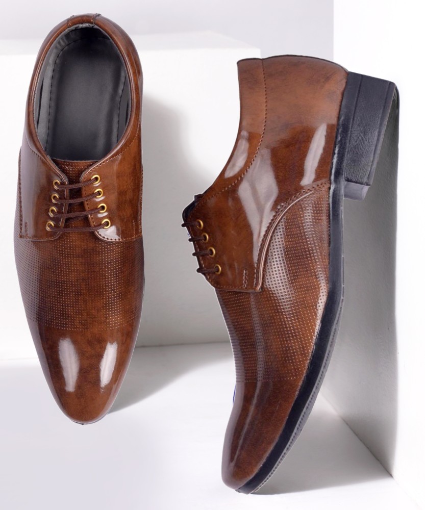 Brown formal sales shoes flipkart