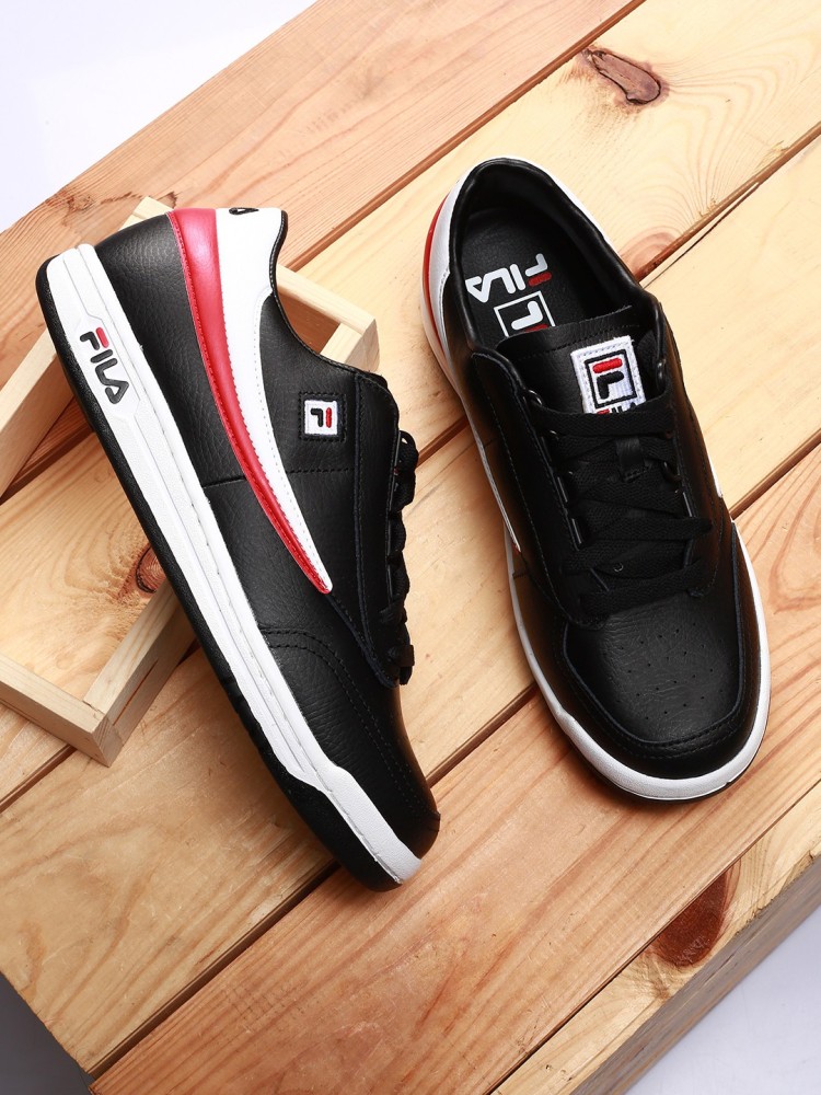 FILA FILA Men ORIGINAL TENNIS Black Sneakers Sneakers For Men Buy FILA FILA Men ORIGINAL TENNIS Black Sneakers Sneakers For Men Online at Best Price Shop Online for Footwears in