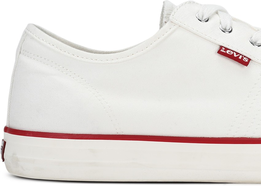 Levis white sale shoes price