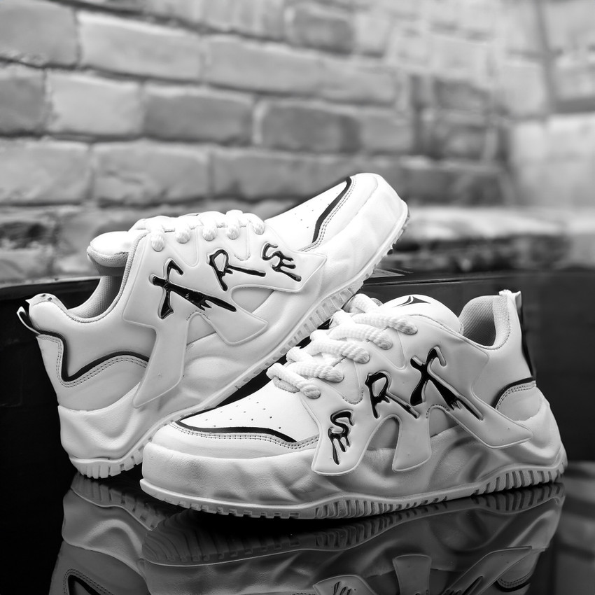 White sneakers at lowest price discount