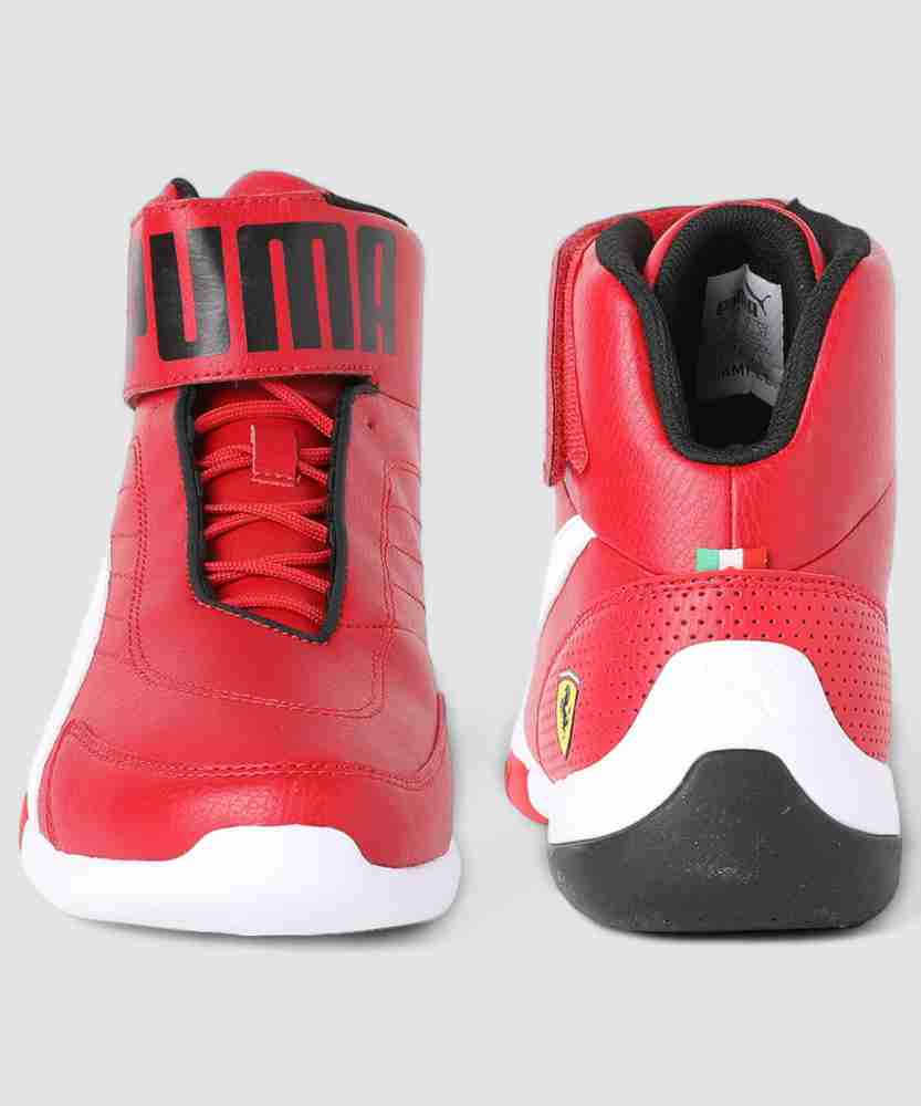 Ferrari kart cat mid iii high tops best sale