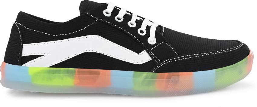 Nike rainbow hot sale sole shoes